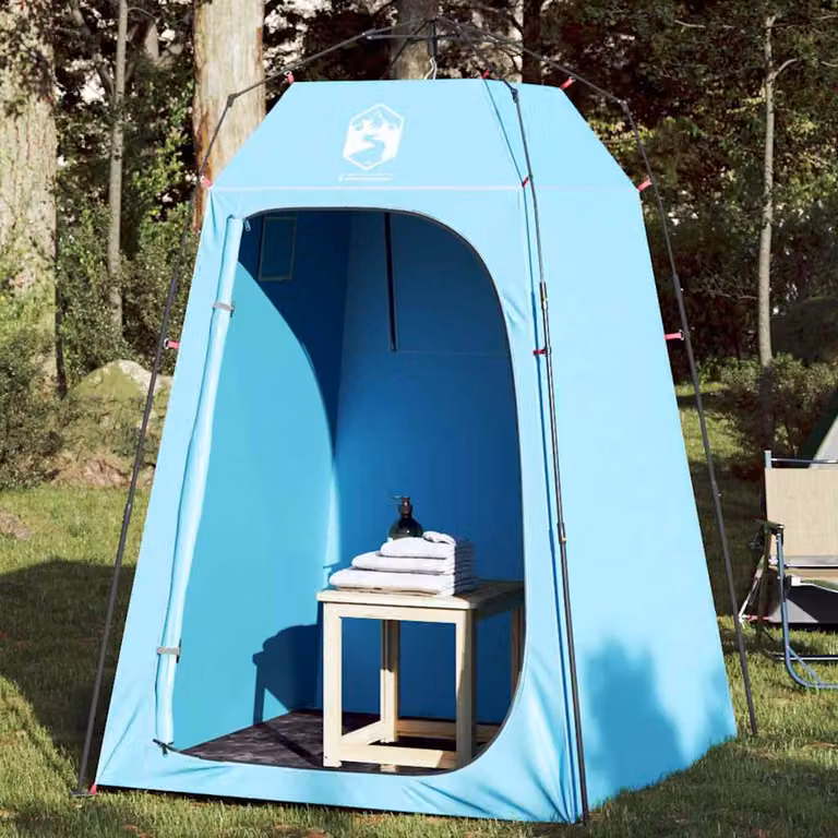 Tenda Privacy vidaXL Blu Impermeabile in Poliestere L 220 x H 150 cm