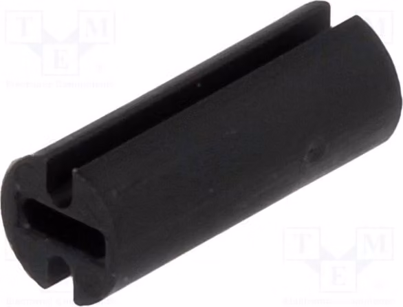 50x Distanziatori. Diametro esterno: 4,5 mm. Lunghezza: 11,5 mm. Diametro LED: 3 mm. LED nero. Modello: FIX-LEDH-11.5. Distanziatori