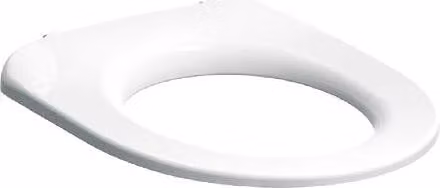 Geberit Selnova Comfort - Sedile per WC senza barriere architettoniche senza coperchio, bianco 500.340.01.1
