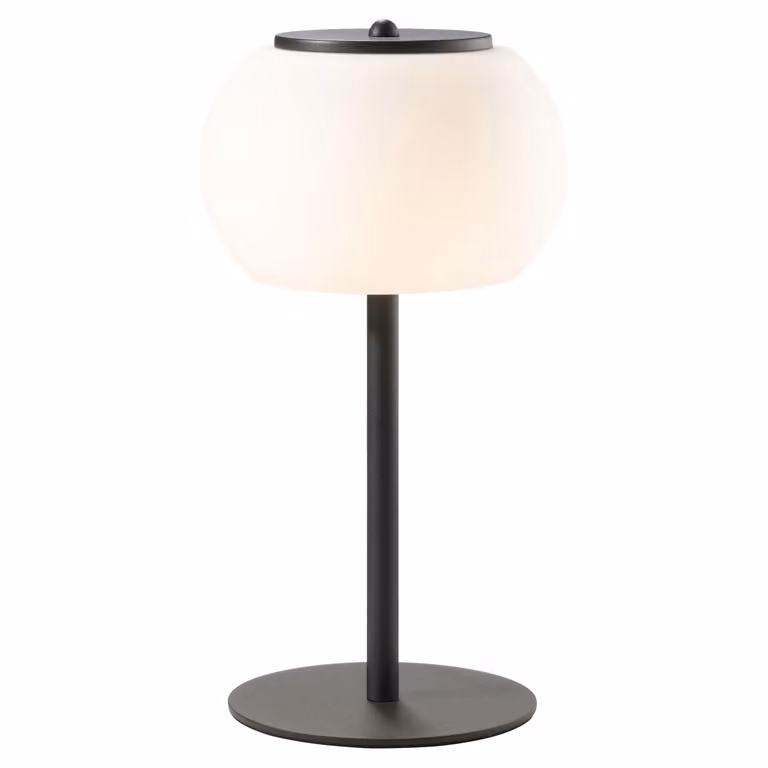 casa NOVA Lampada da tavolo HILDA DH 18x33 cm nera Lampada da tavolo