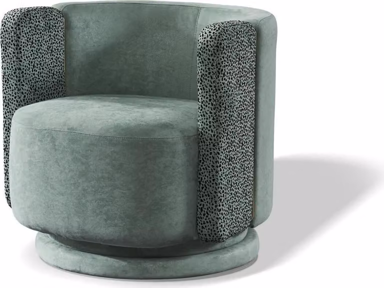 Lehnstuhl Design Sessel Textil Polster Wohnzimmer Samt Gastro Stuhl Stühle