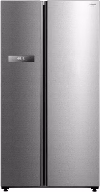 Frigorifero Side by Side Cecotec Bolero CoolMarket SBS 592 in Acciaio Inox Argento con Tecnologia No Frost