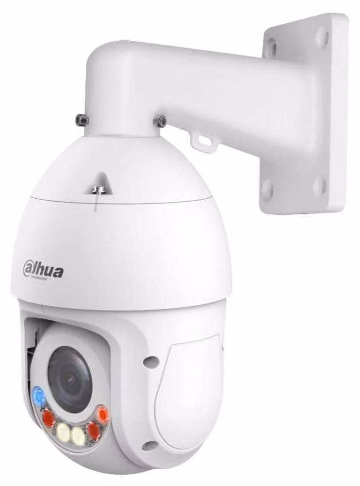 Dahua CCTV 4MP 25 Starlight IR, telecamera PTZ a luce bianca con connessione di rete, DH-SD4E425GB-HNR-A-PV1