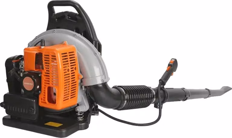 Soffiatore a scoppio, design ergonomico, arancione