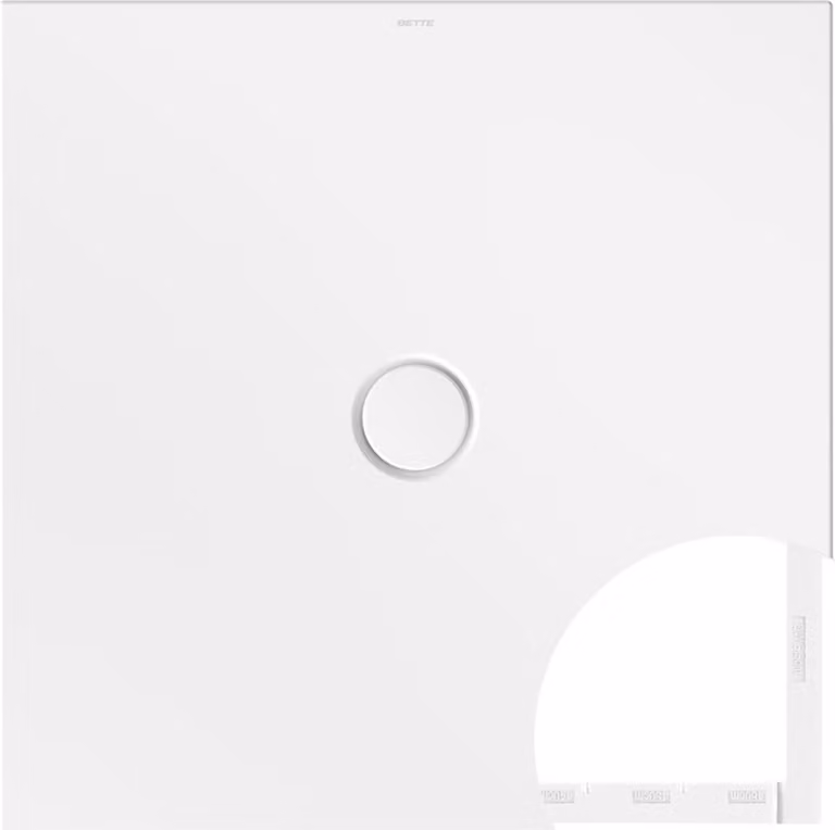 BetteFloor receveurs de douche avec support de receveur minimum, 1000x800mm, 5491-434T1, 5491-434T1
