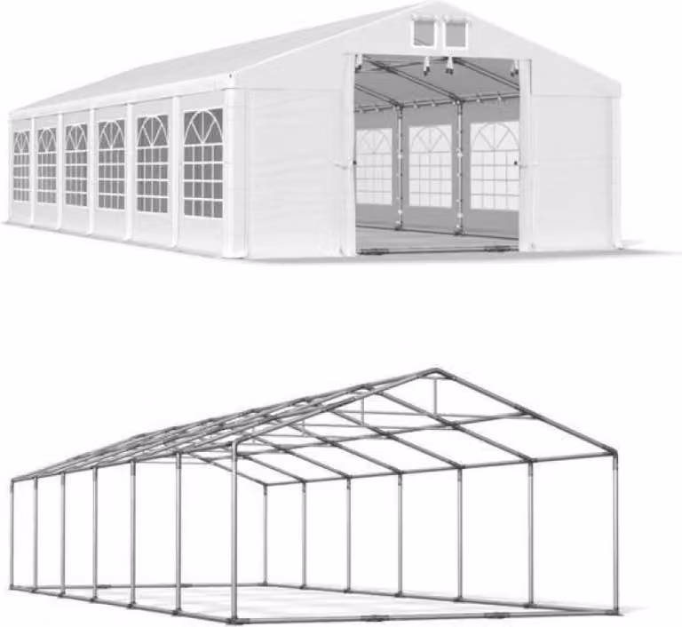 Tenda estiva 6x12 Bianco SUMMER PLUS ISD