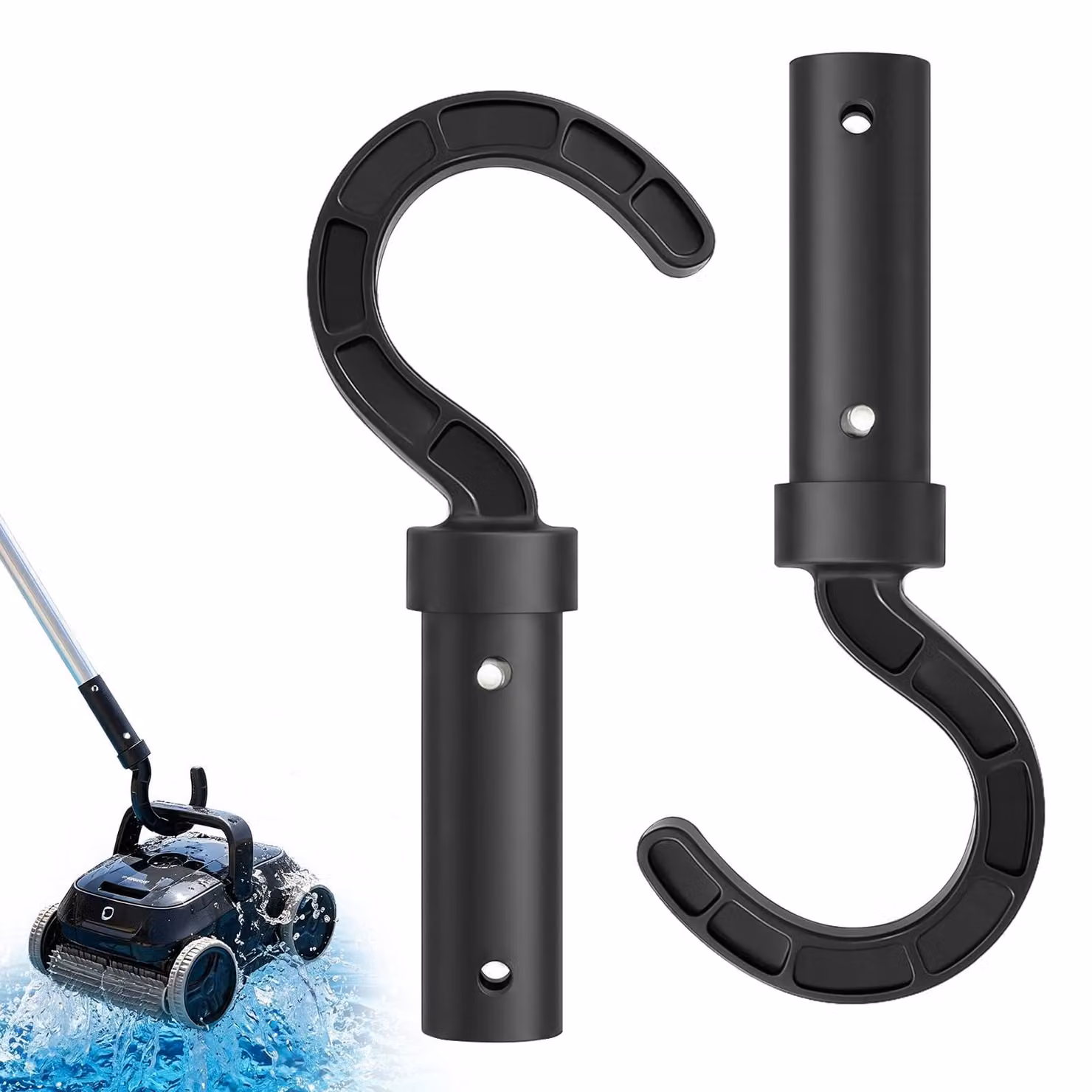 Aspiratore per piscine - Gancio - 185 x 9,4 x 1 cm - Accessorio per robot per piscine