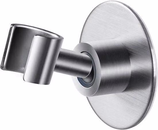 Allecto Premium - Supporto per doccetta regolabile - RVS SUS304 - orientabile a 45° - Accessori per il bagno con termini di ricerca: Supporto per doccetta, regolabile, RVS.