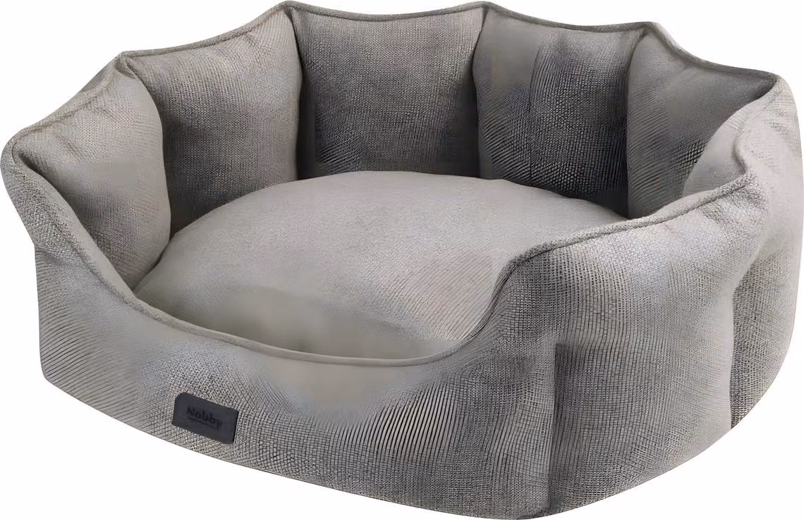 Letto Nobby comfort ovale "ANDA" beige 86 x 70 x 24 cm