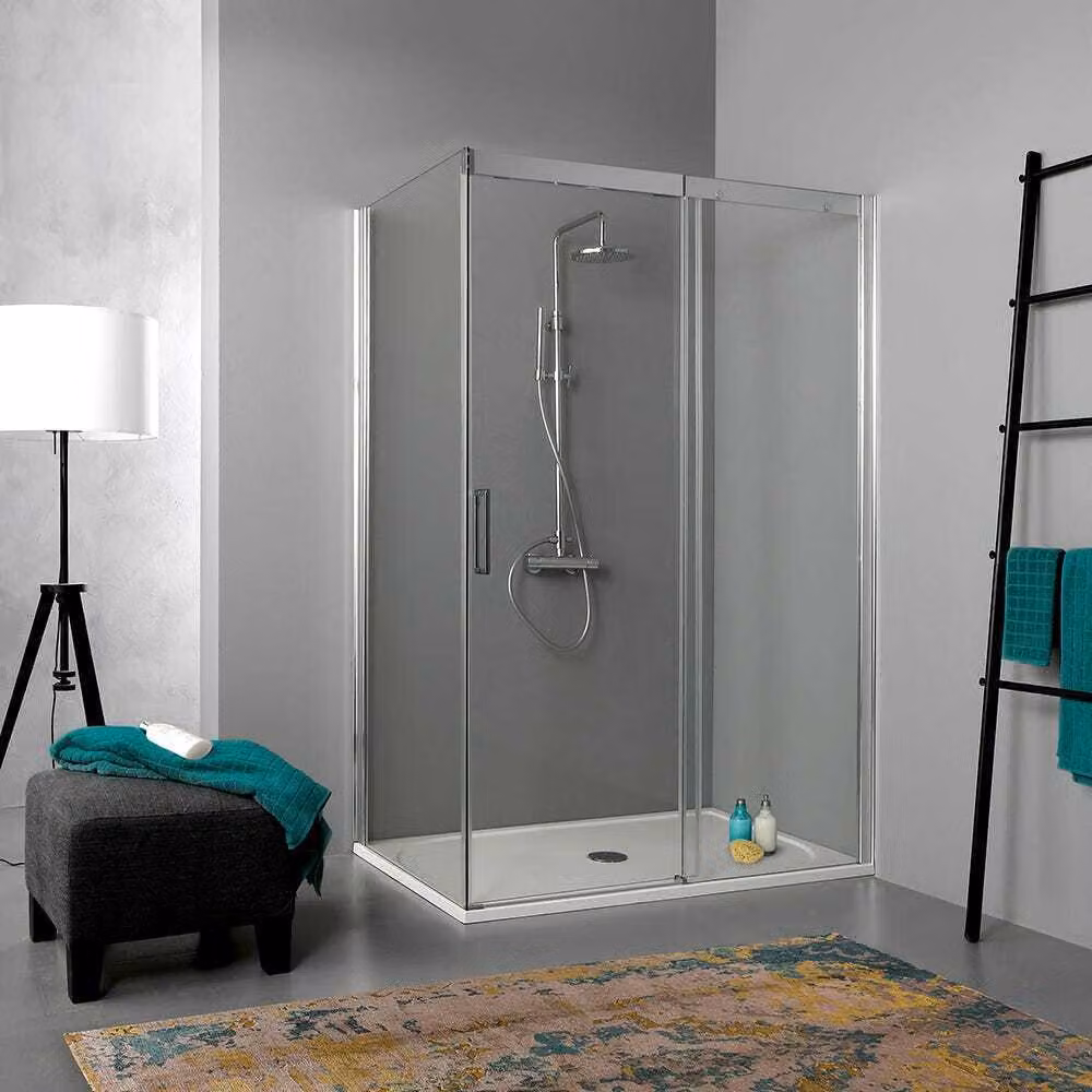 Box per doccia 150x70 trasparente in cristallo da 6mm altezza 190 | Dream