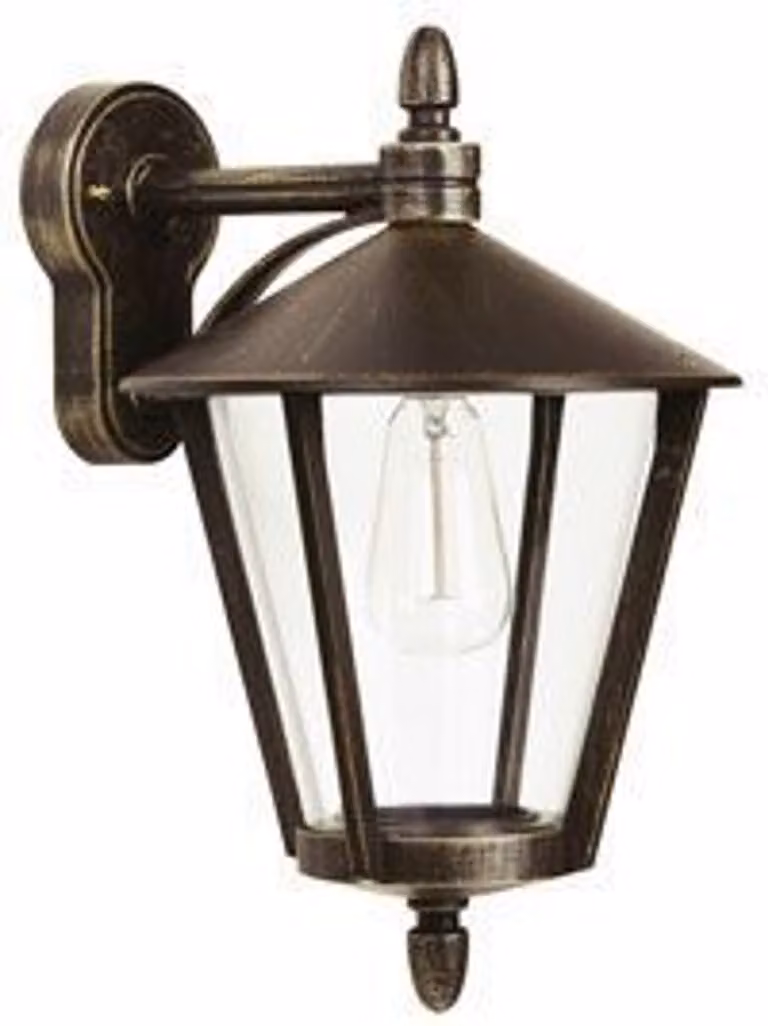 ALBERT Applique da parete 57W ms Kst_klar IP44 AGL E27