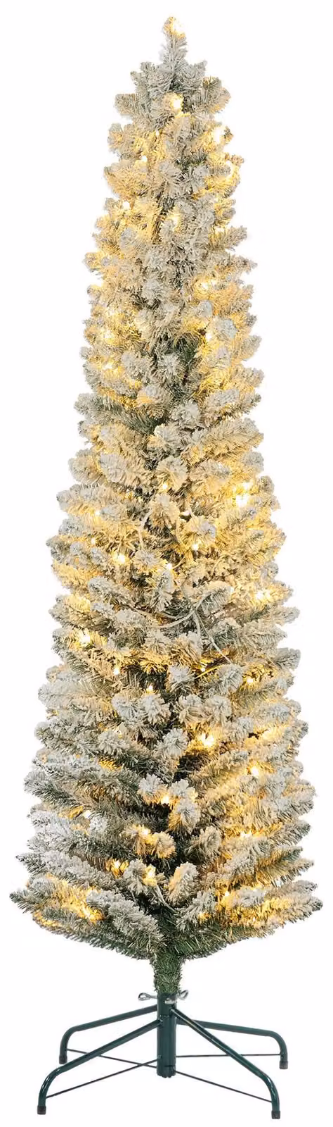 Albero di Natale artificiale - Albero di Natale finto - Albero di Natale decorativo - Luci decorative per albero - Altezza: 180 cm - Colore: verde