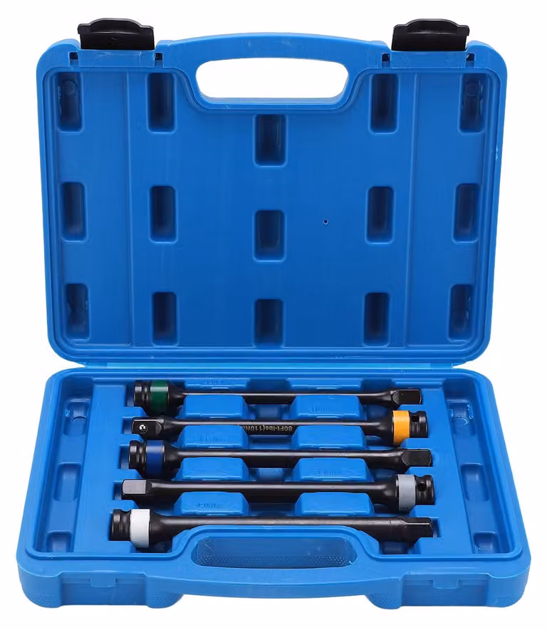 Set di aste telescopiche pneumatiche a torsione - 5 pezzi - Kit per uso industriale - Utensili professionali - Materiali di alta qualità.