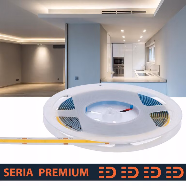 Striscia LED Prescot, luce bianca neutra, 24V, 5 metri