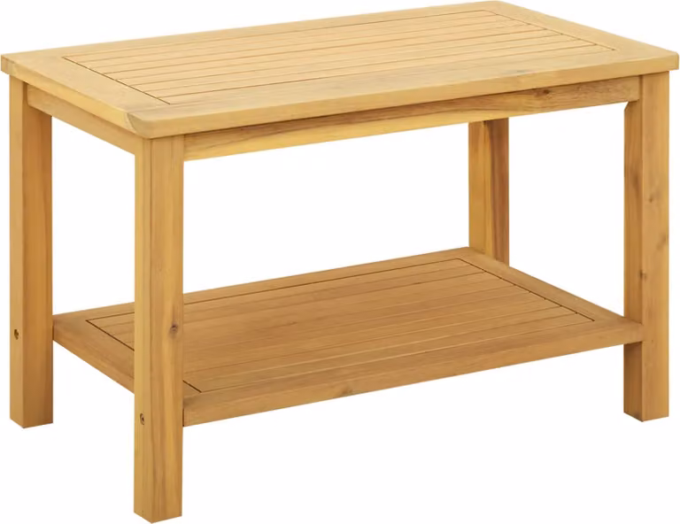 Tavolo laterale Olio Naturale 70 x 40 x 45 cm
