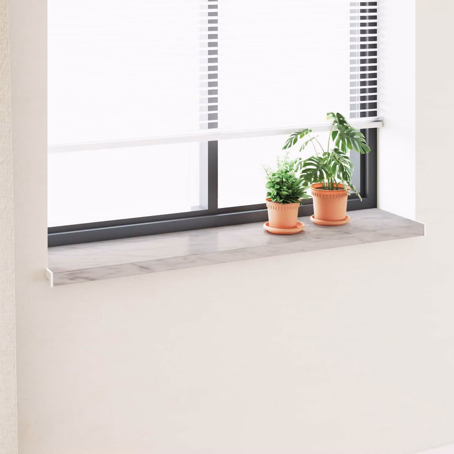 Soglia della Finestra Texture in Marmo 140 x 35 x 4,5 cm PVC