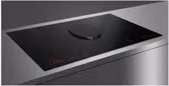 Piano cottura a induzione con aspirazione integrata Esistyle SHAPE E Motion G5 87 Black, 4 zone cottura, L: 90 cm