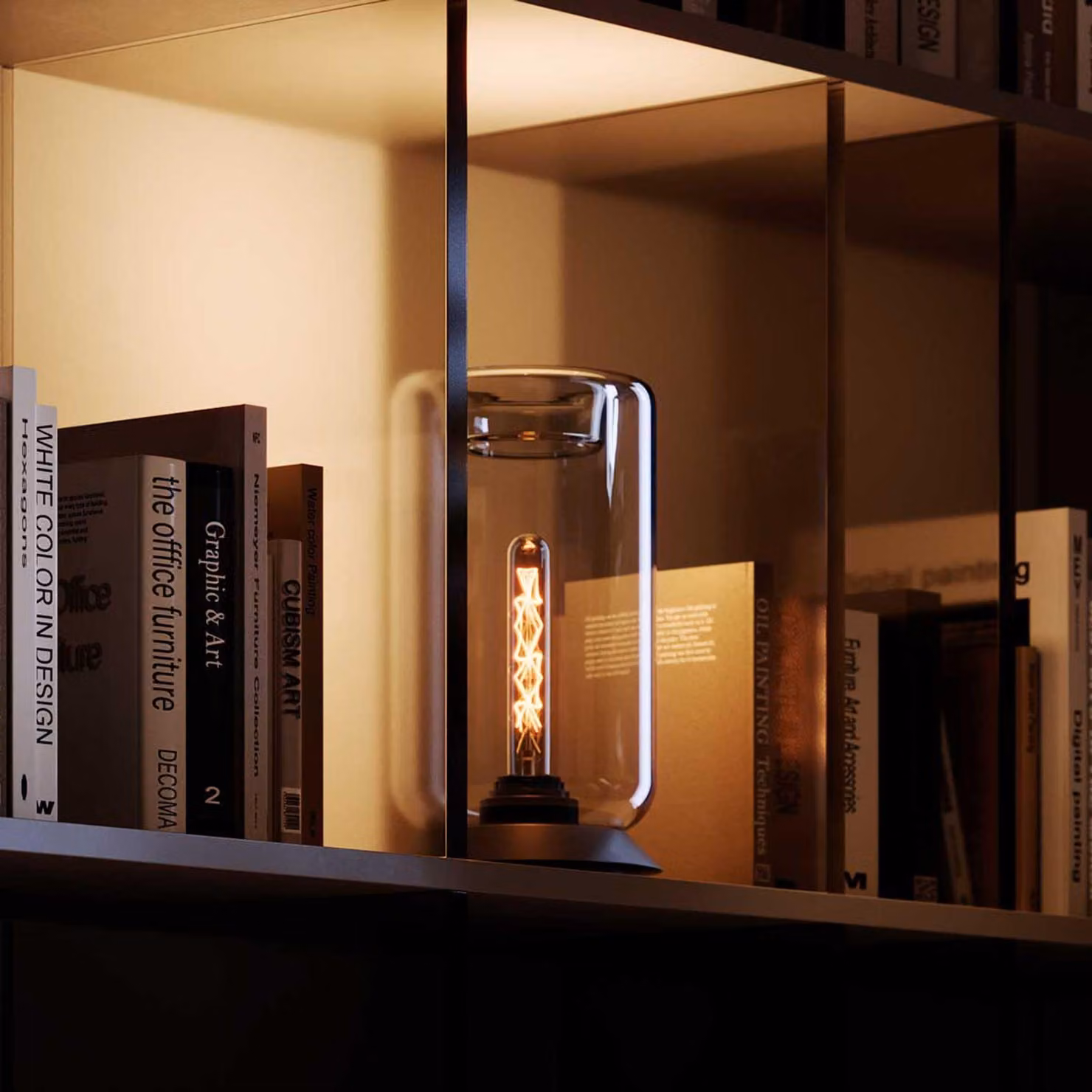 s.luce Cruet E27 lampada da tavolo di design in vetro con interruttore Up & Low lampada da tavolo