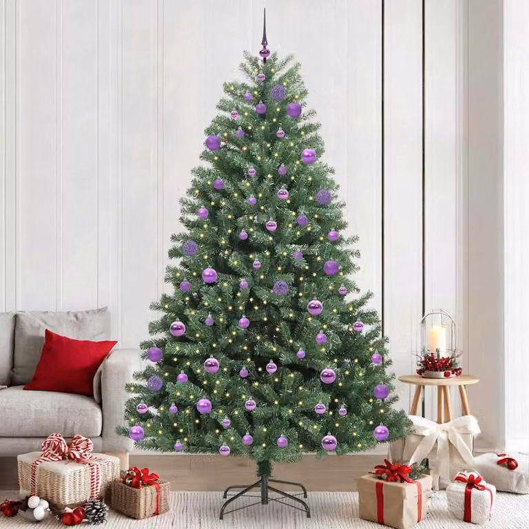 Maison Exclusive - Albero di Natale artificiale pieghevole, verde, 240 cm