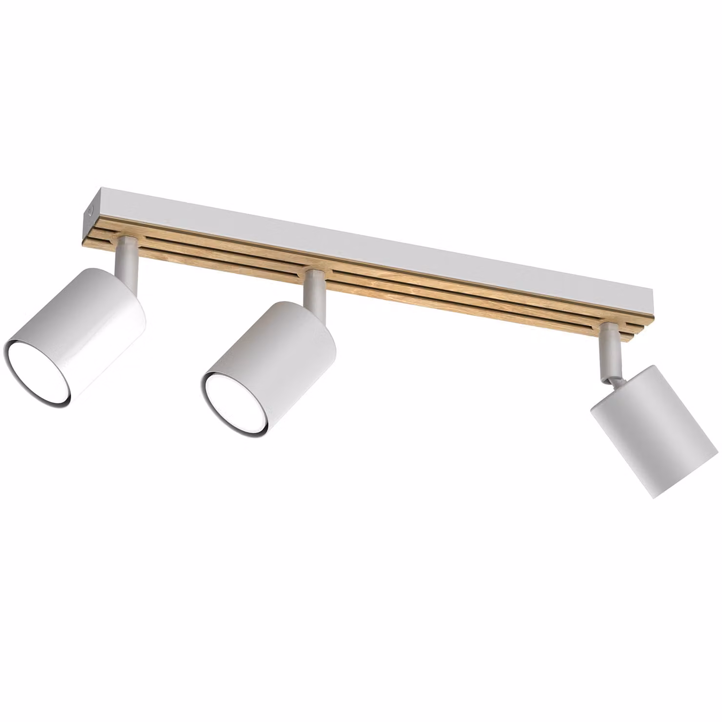 LUMINEX lampada illuminazione Spot Terra linea soffitto bianco ruotabile 3