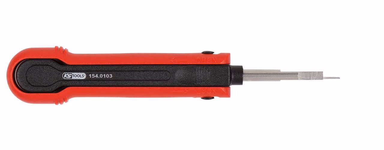 KS TOOLS Attrezzo di sblocco per terminali a lama da 1,2 mm (KOSTAL MLK) ( 154.0103 )