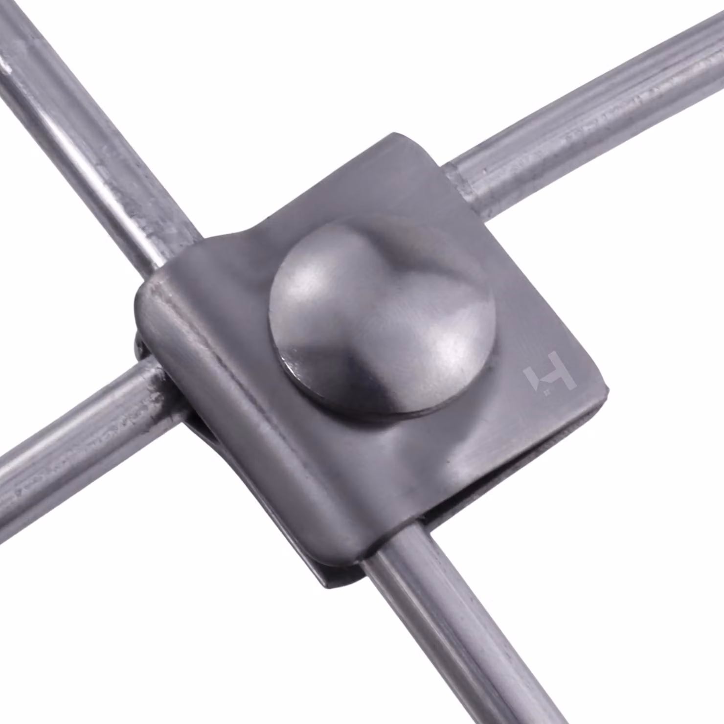 Haus-Held Morsetto croce terra inox V4A, 38 x 38 mm