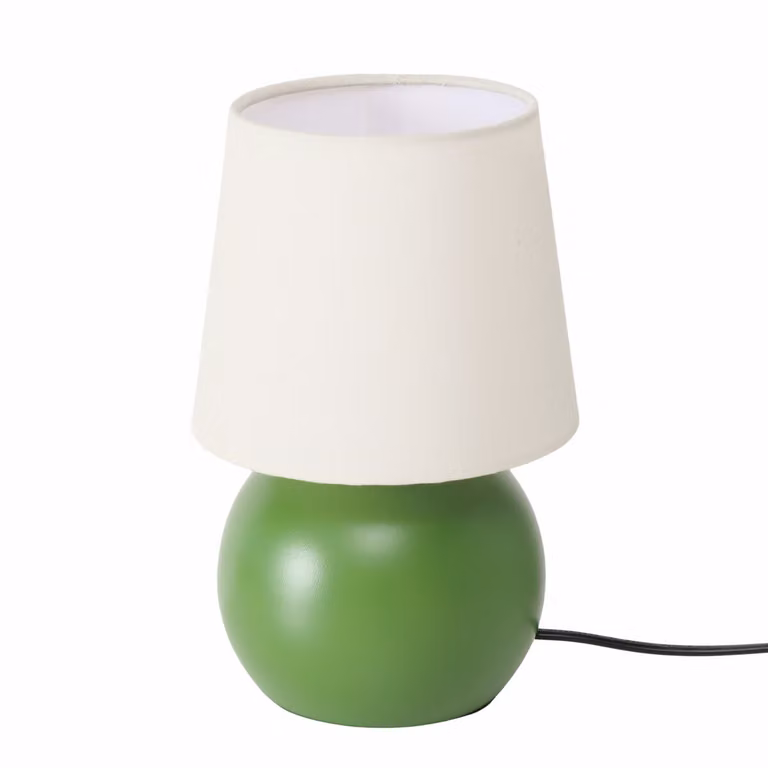 Lampada da comodino con base in metallo SABIA, 22 cm