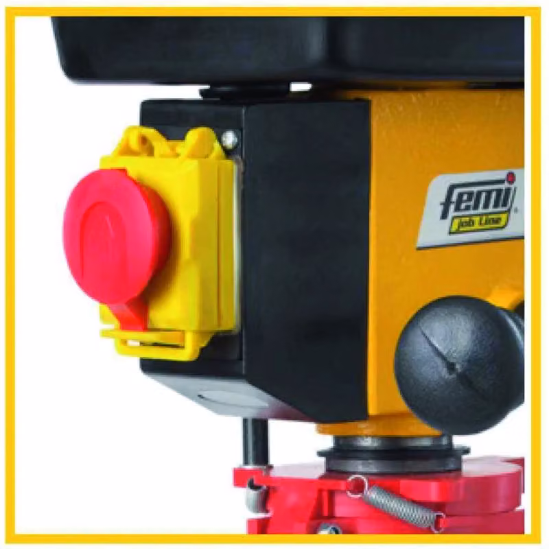 Trapano da banco Femi DP 12 921 con motore da 550 W e corpo in alluminio – 2