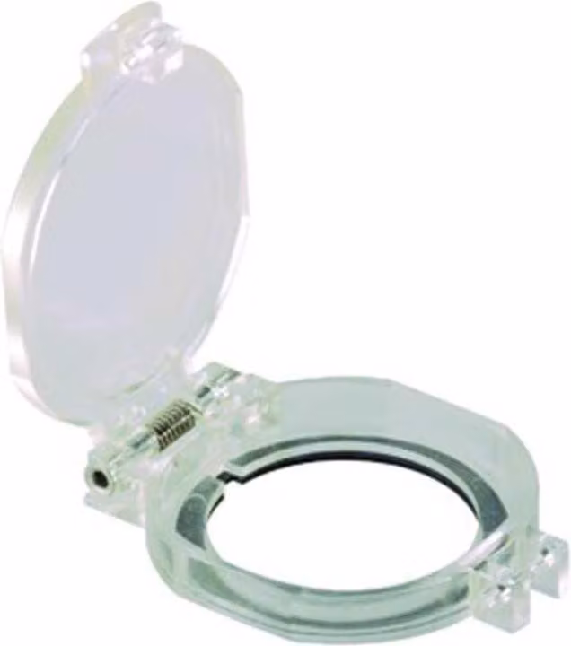 Georg Schlegel Copertura protettiva sigillabile Grado di protezione IP40 Colore trasparente - 1 pezzo