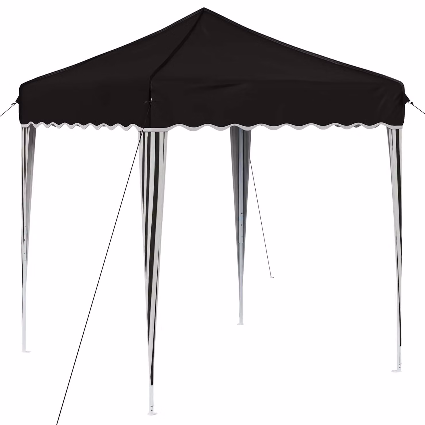 Tenda per feste a pop-up 195 x 195 x 245 cm Nero Tessuto Oxford