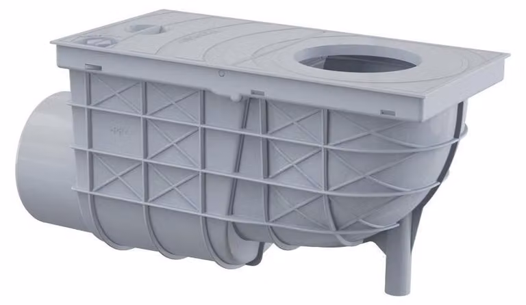 Gocciolatoio laterale per tetto DN Ø 110 mm, grigio, ENPRO