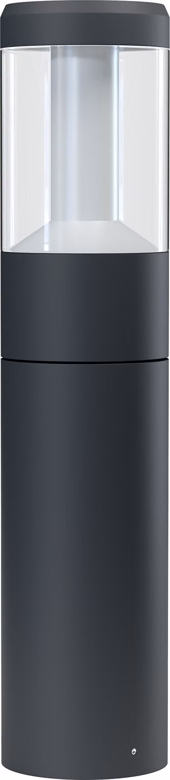Ledvance LED Lampada da terra per esterni Lanterna moderna Grigio scuro 50cm IP44 12W 650lm RGBW 2000K-6500K Dimmerabile App Google Alexa Apple HomeKit Bluetooth