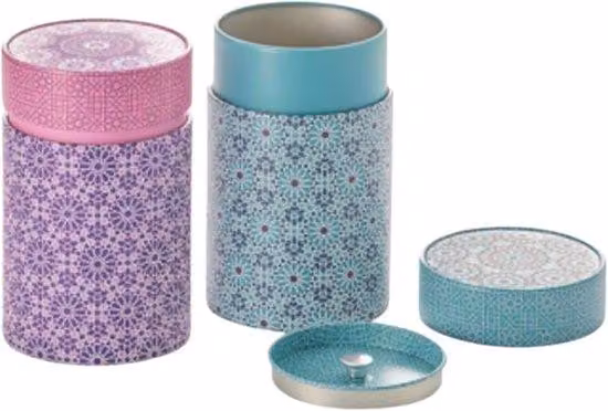 Set di 2 pezzi - blu-viola - 2 pezzi