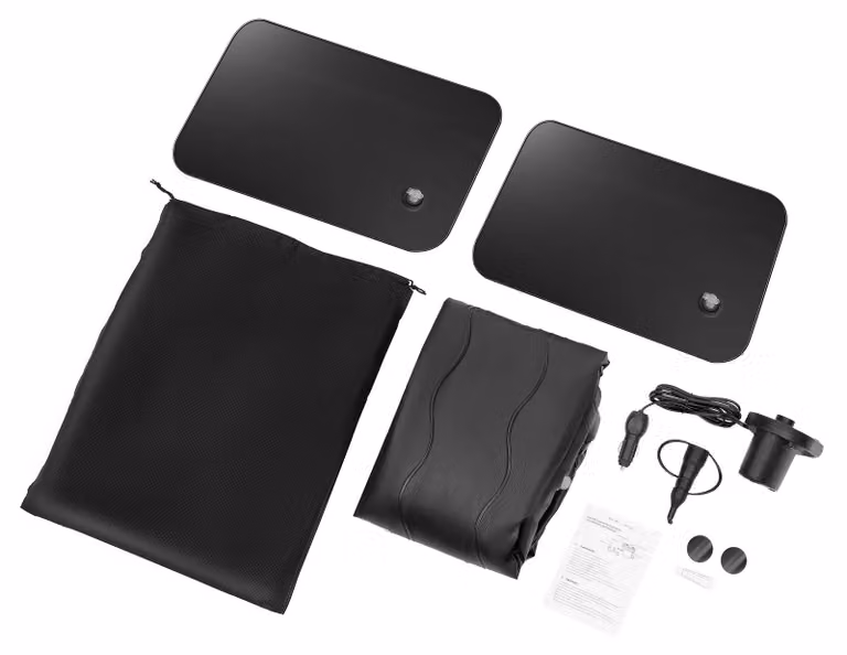 Letto ad aria, superficie di riposo confortevole, montaggio rapido, colore nero