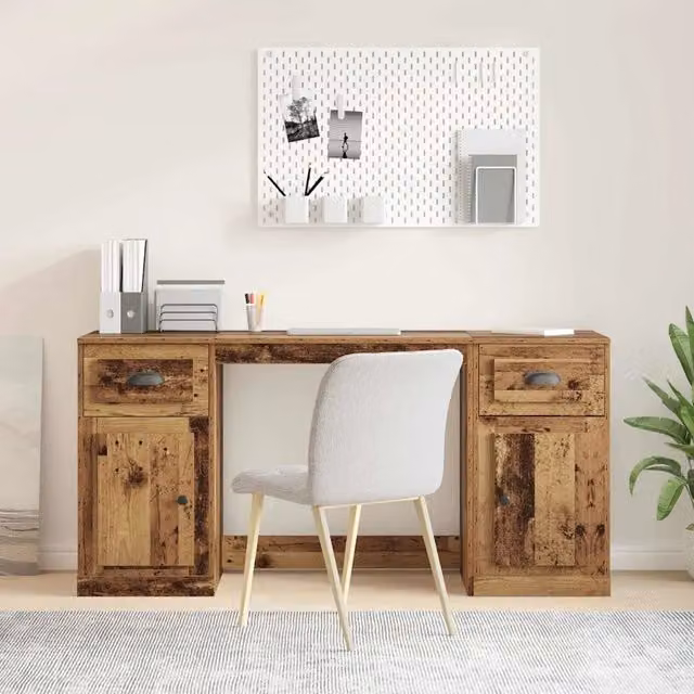 Scrivania con armadietto Legno vecchio Legno ingegnerizzato 3402677