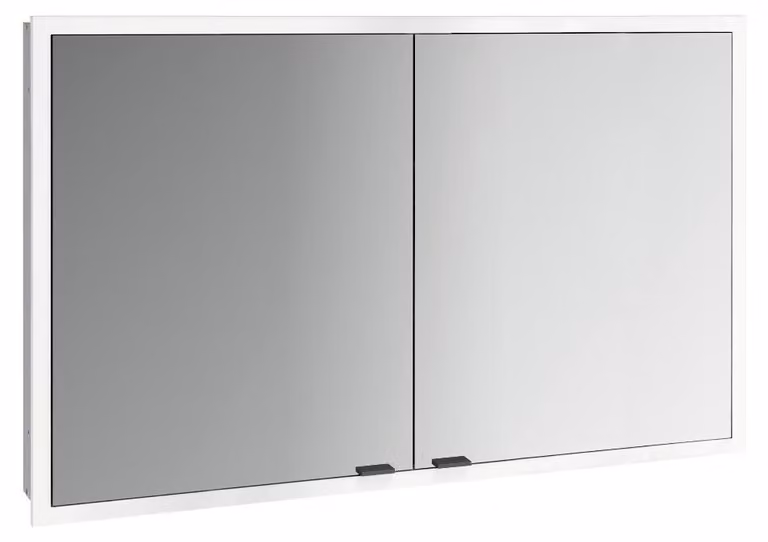 emco prime slim armoire de toilette, 1200mm, 2 portes, modèle encastré, 949713606, 949713606