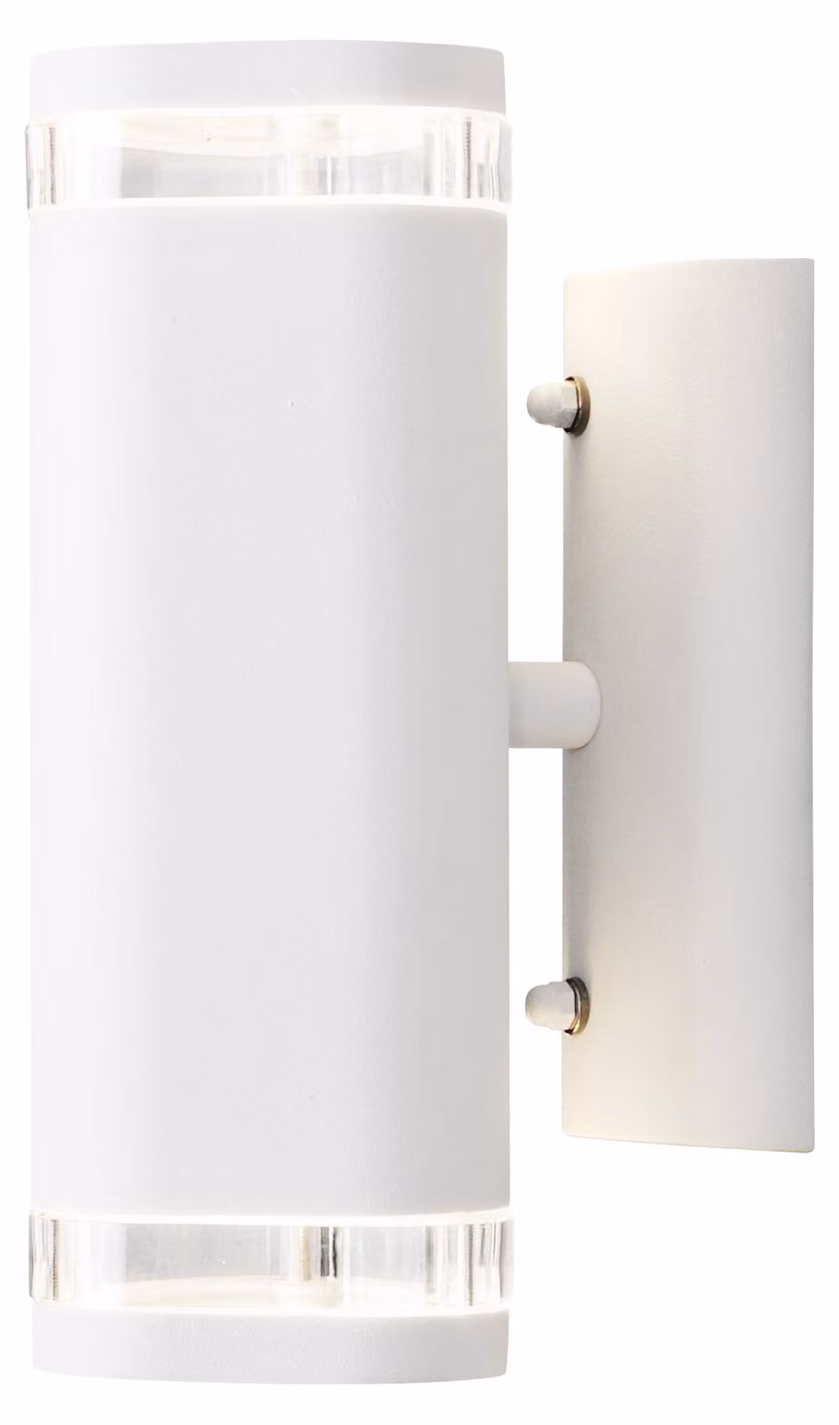 Lampada da parete Modena, 2x35 W, grado di protezione IP44, alluminio verniciato, bianco opaco