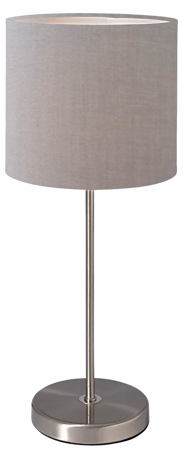 Lampada da tavolo Näve; colore: grigio, cromo, 3112016