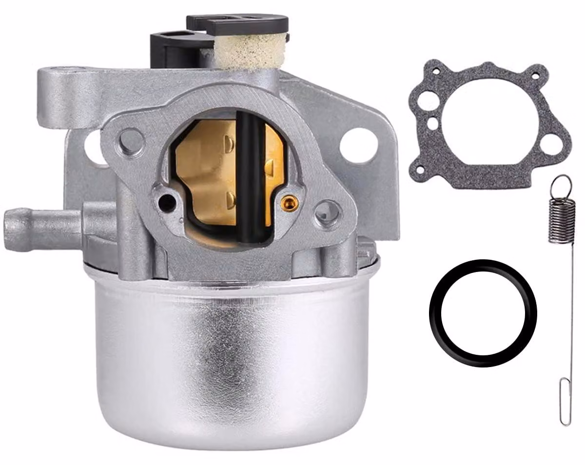 Carburatore per motori Briggs & Stratton e Toro - Ricambio completo di guarnizione - Codice OEM: 790845, 799871