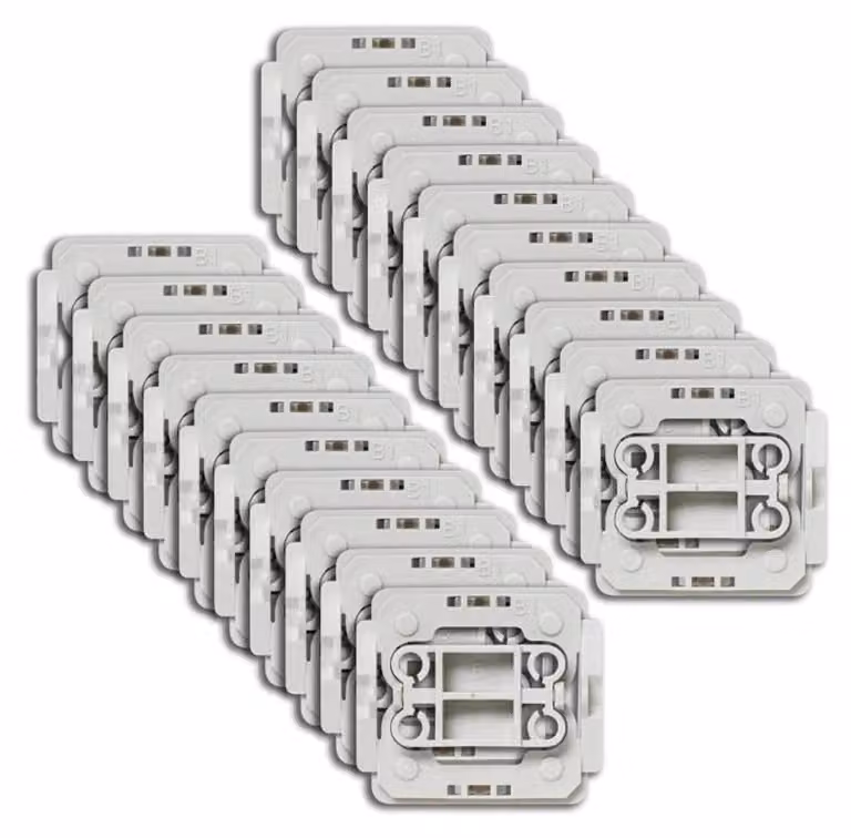 Set di adattatori Homematic Berker B1, set da 20 pezzi