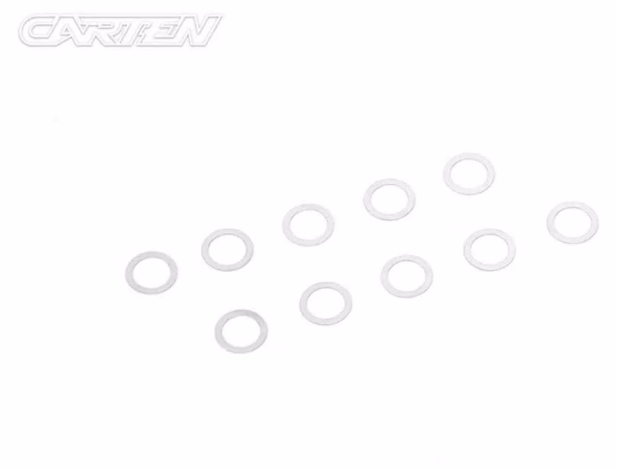 Tappetino CARTEN, dimensioni 5x7x0,2 mm, confezione da 10 pezzi.