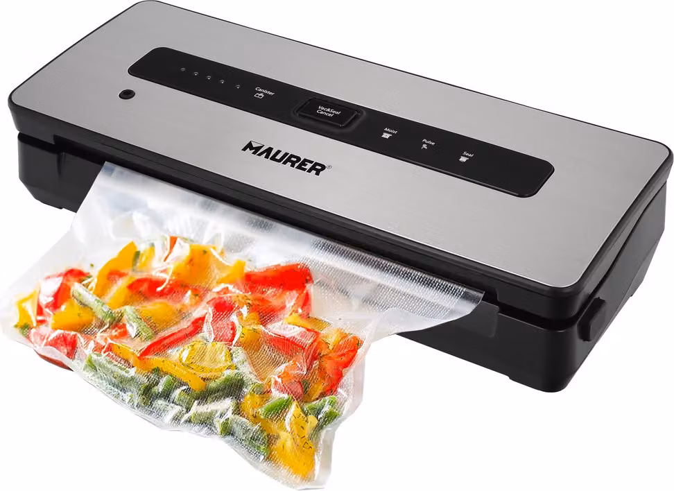 Macchina per il confezionamento sottovuoto Maurer 130W.