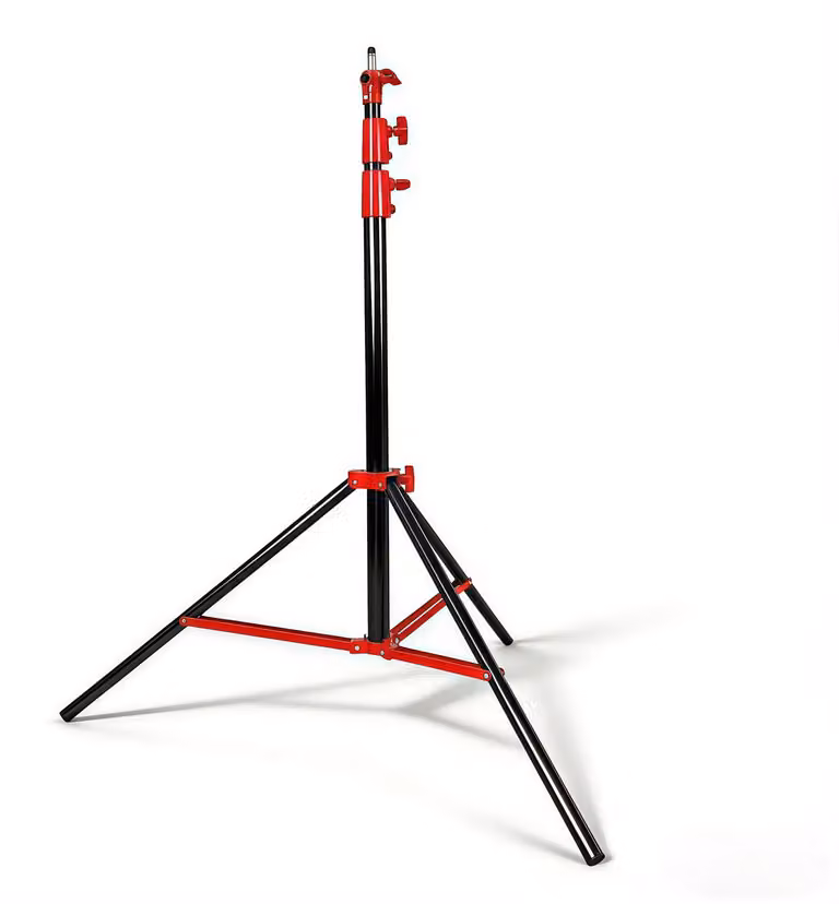 Supporto, altezza massima 2800 mm, capacità di carico 10 kg, 1 pezzo, colore rosso