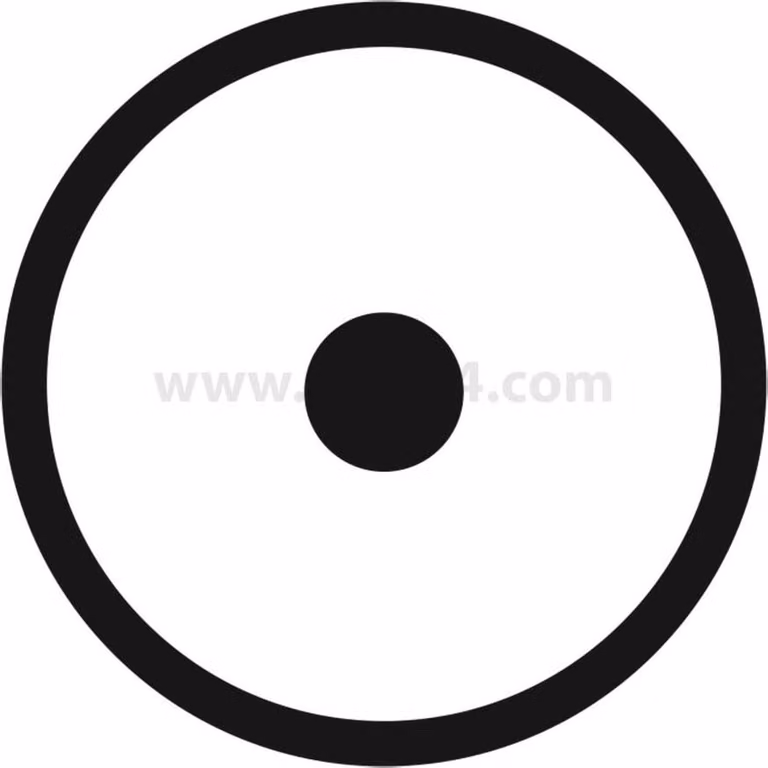 Georg Schlegel Targhetta identificativa Simbolo grafico Interruttore bianco - 1 pezzo
