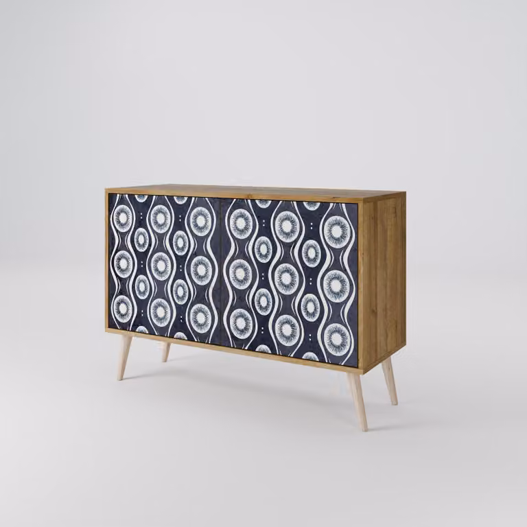 Cassettiera Spacerebels a 2 ante - credenza cassettiera - credenza alta - mobile guardaroba - soggiorno camera da letto - 57,5×111×42 (HxLxP)