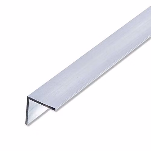 ALFER Angolare disuguale alluminio naturale 23,5x43,5 mm lunghezza 1 m