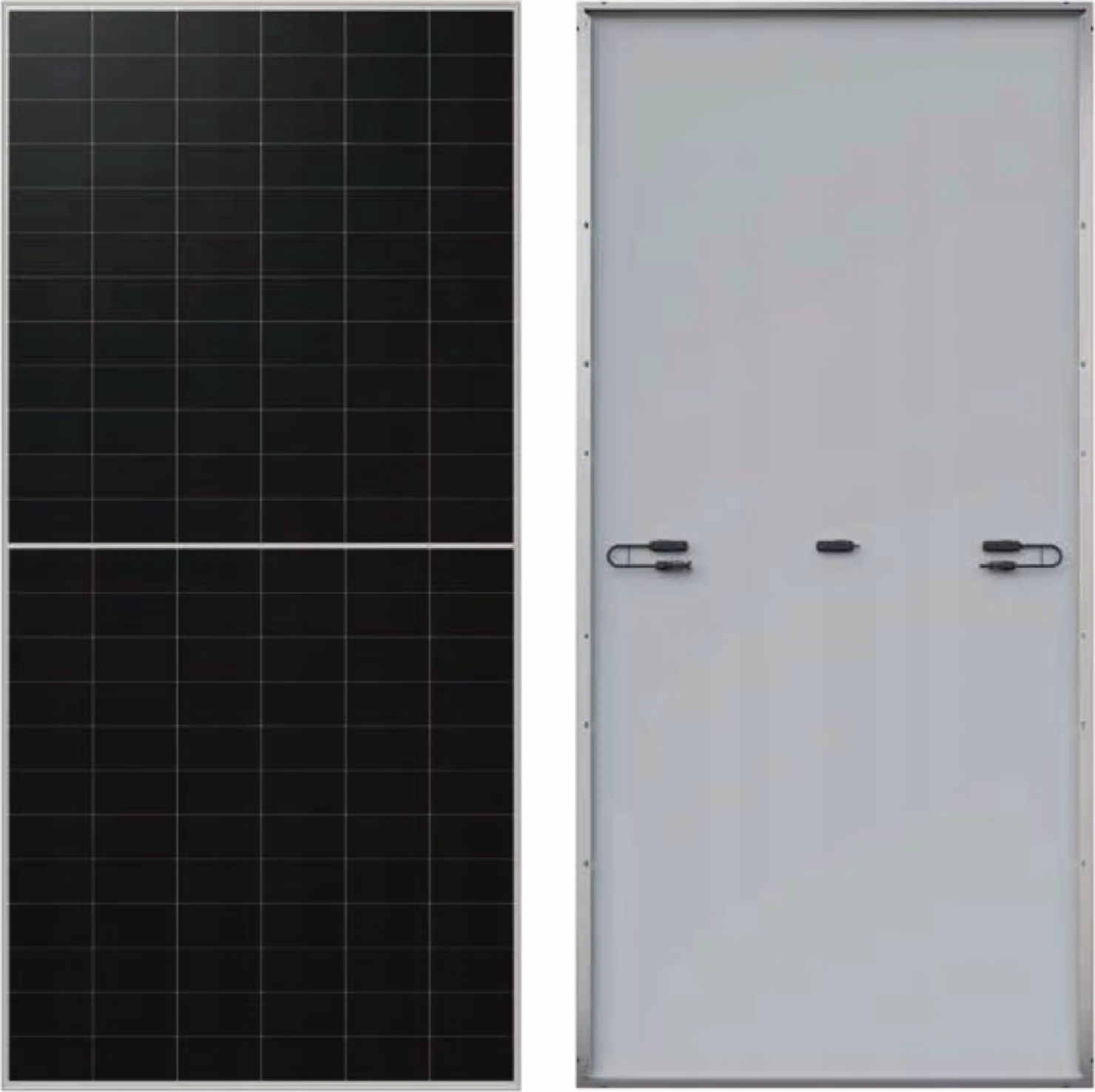 Pannello PV LONGI 610W N Halfcut Argento