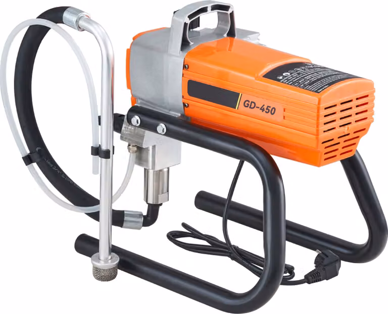 SucceBuy spruzzatore di vernice, spruzzatore di vernice airless da 1500 W, dotato di tubo flessibile pistola di vernice 3000 PSI, spruzzatore di vernice ideale per l'uso domestico così come per le navi, ponti