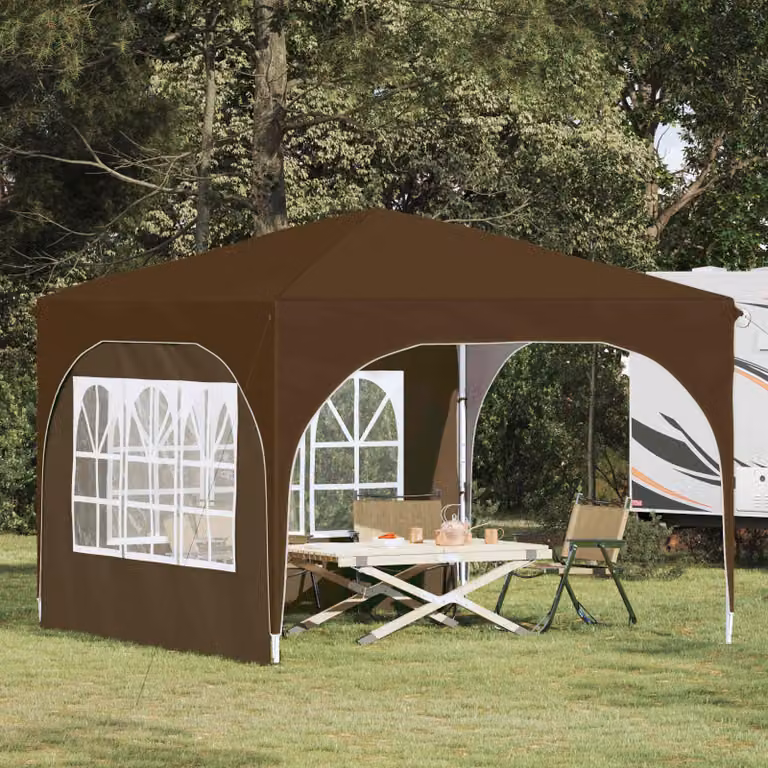 Maison Exclusive - Tenda pop-up per eventi, dimensioni 290 x 290 x 245 cm, colore beige