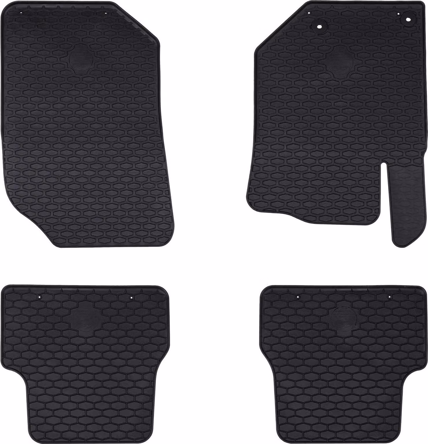 Tappetino per Auto 4 pcs Nero Adatto per DS3 2019- Gomma